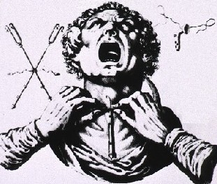 Laryngotomia with pipe